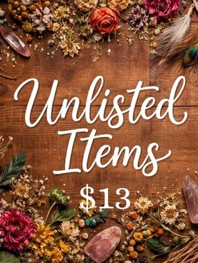 $13 Unlisted Item. Thank You For Your Purchase!